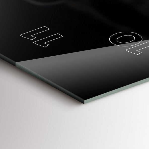 Téglalap alakú üvegóra Csésze és kávébab