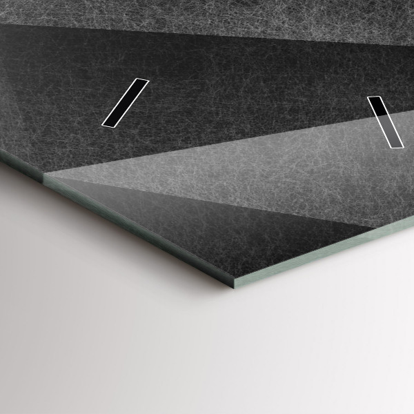 Téglalap alakú üvegóra Geometriai absztrakció