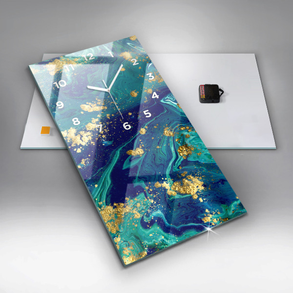 Téglalap alakú üvegóra Modern absztrakció