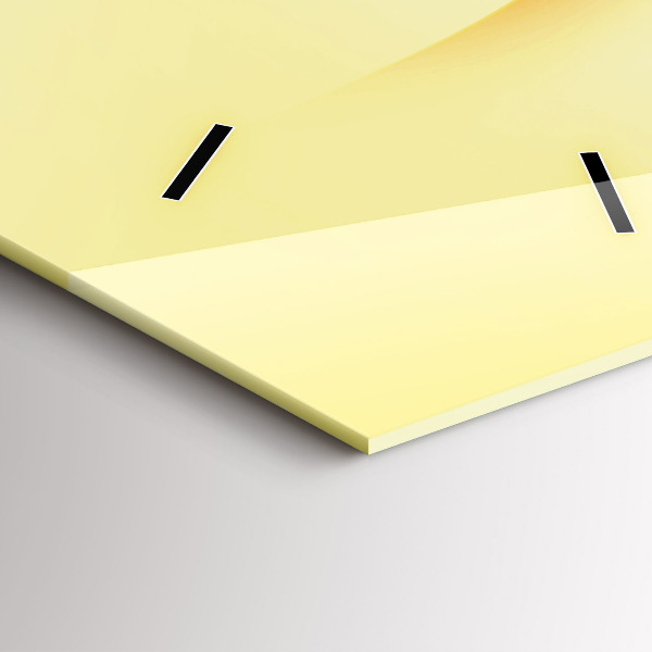 Téglalap alakú üvegóra Absztrakciós hullámok