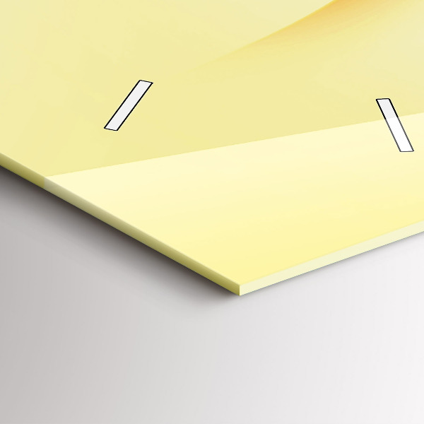 Téglalap alakú üvegóra Absztrakciós hullámok