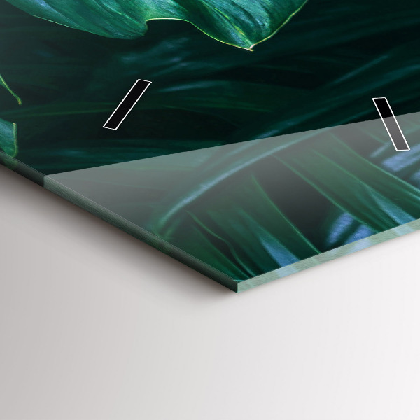 Téglalap alakú üvegóra A természet trópusi oldala