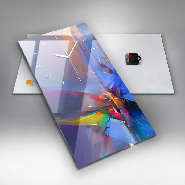 Téglalap alakú üvegóra Tengeri tájkép