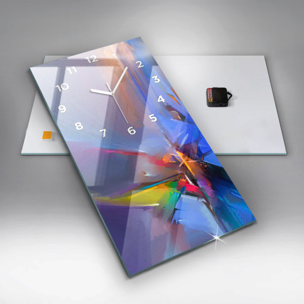 Téglalap alakú üvegóra Tengeri tájkép