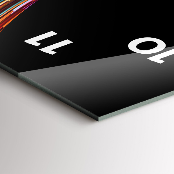 Téglalap alakú üvegóra Érzelmi művészet