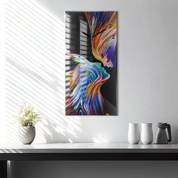 Téglalap alakú üvegóra Érzelmi művészet