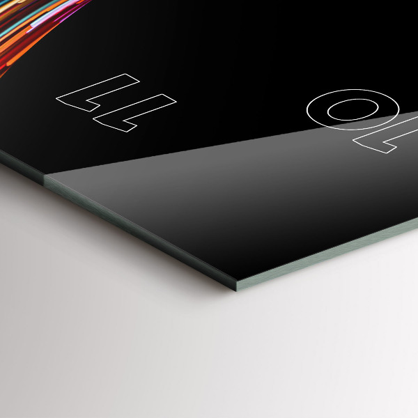 Téglalap alakú üvegóra Érzelmi művészet