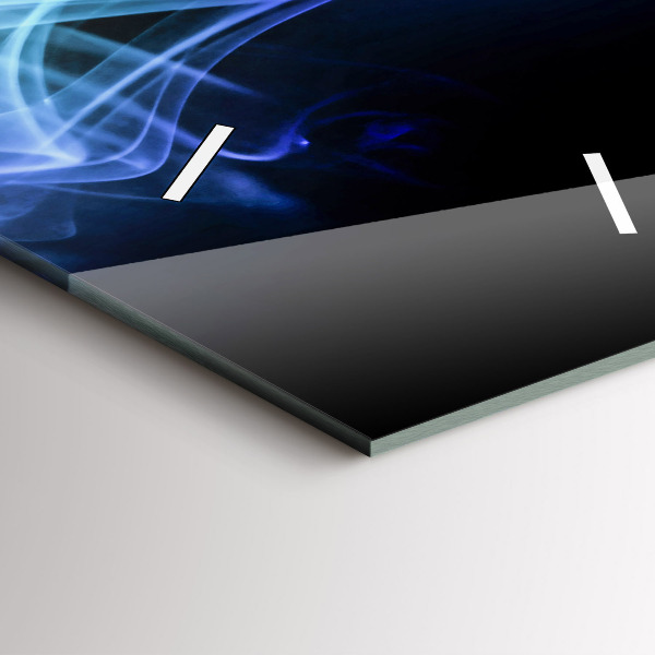 Téglalap alakú üvegóra Absztrakt színes vonalak