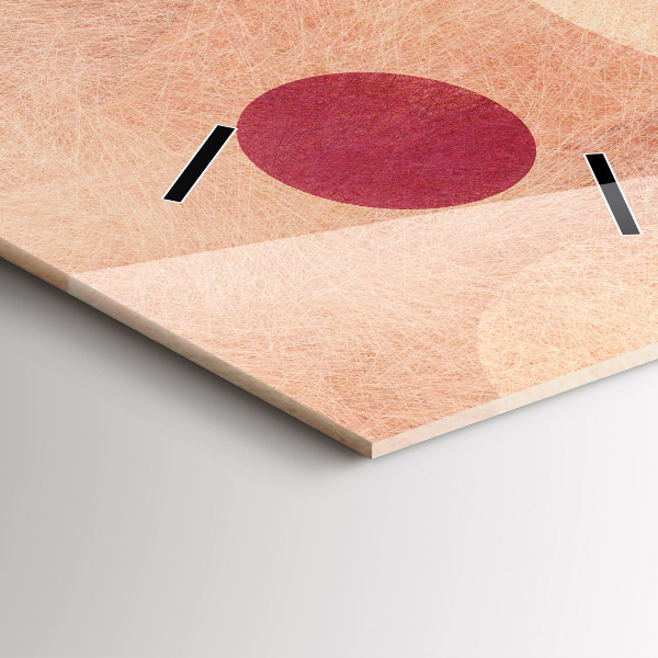 Téglalap alakú üvegóra Geometriai absztrakció