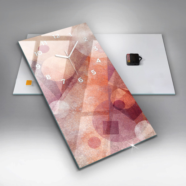 Téglalap alakú üvegóra Geometriai absztrakció