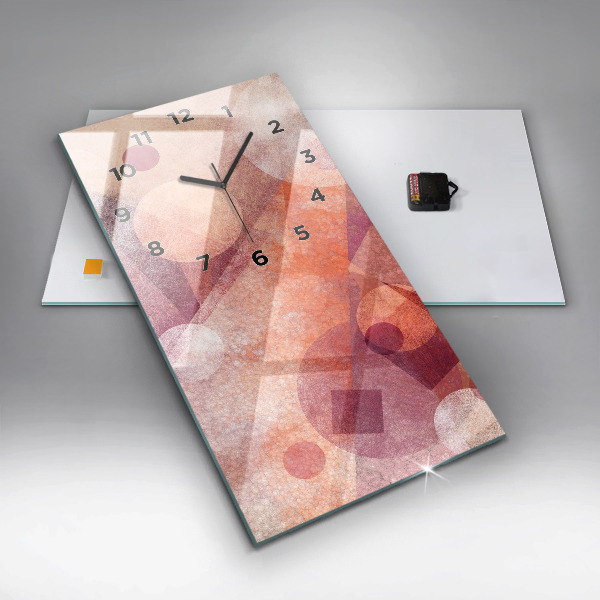 Téglalap alakú üvegóra Geometriai absztrakció