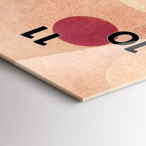 Téglalap alakú üvegóra Geometriai absztrakció