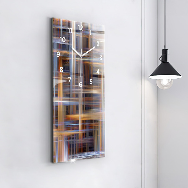 Téglalap alakú üvegóra Absztrakt geometria