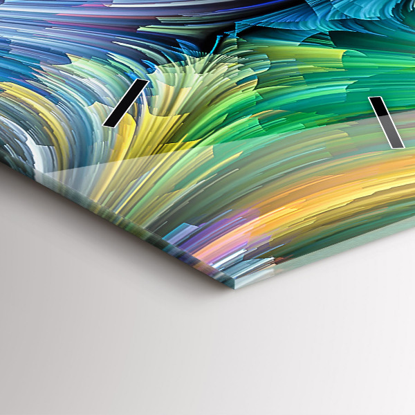 Téglalap alakú üvegóra Absztrakciós terem