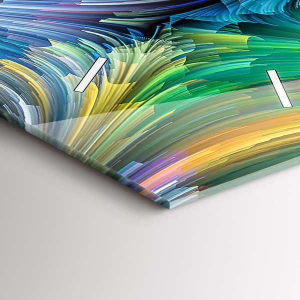 Téglalap alakú üvegóra Absztrakciós terem