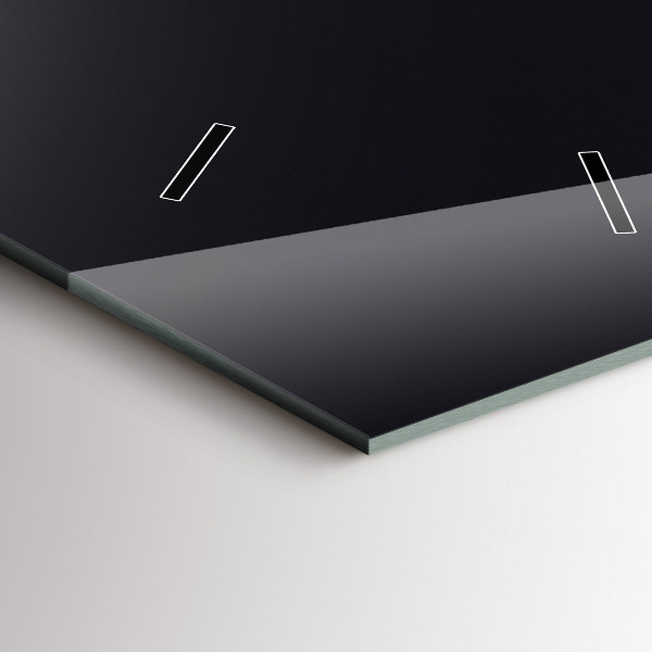 Téglalap alakú üvegóra Futurisztikus hullám