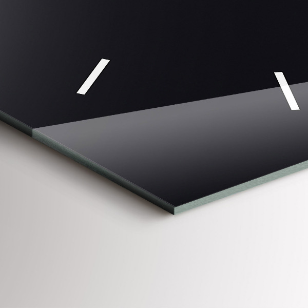 Téglalap alakú üvegóra Futurisztikus hullám