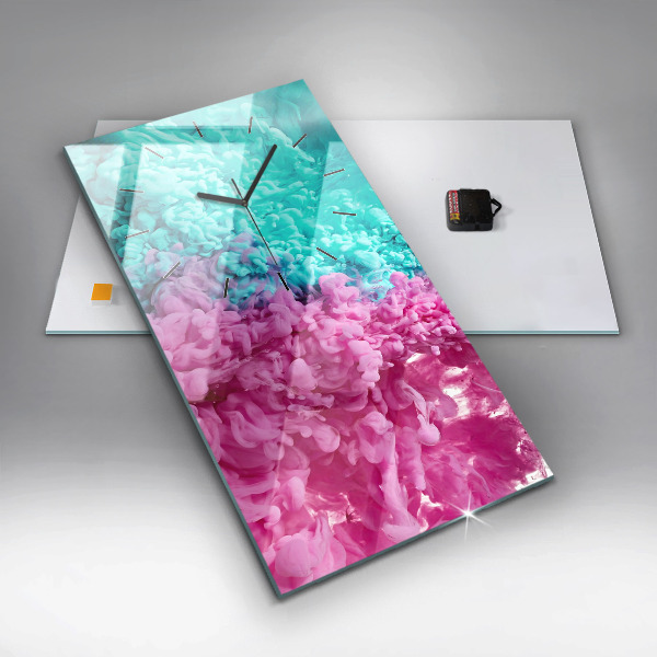 Téglalap alakú üvegóra Modern művészet - foltok