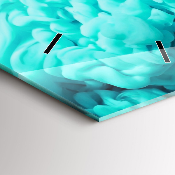 Téglalap alakú üvegóra Modern művészet - foltok