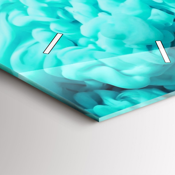 Téglalap alakú üvegóra Modern művészet - foltok