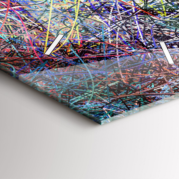 Téglalap alakú üvegóra Absztrakció – érzelmek