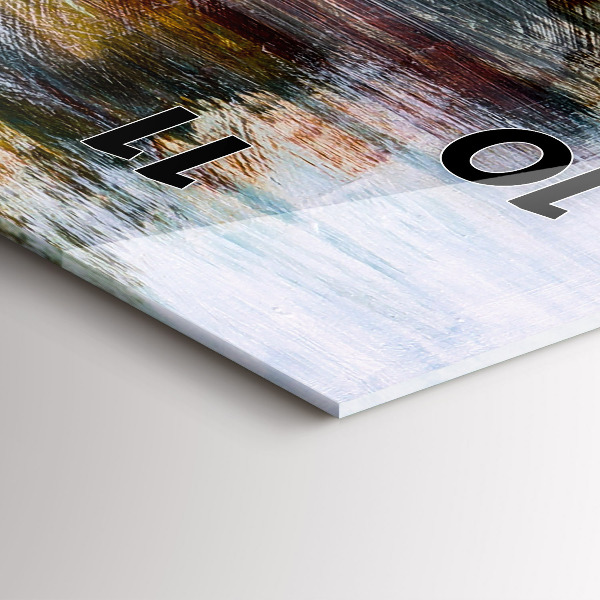 Téglalap alakú üvegóra Absztrakció