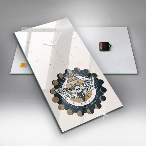 Téglalap alakú üvegóra Holdfázisok és a szem