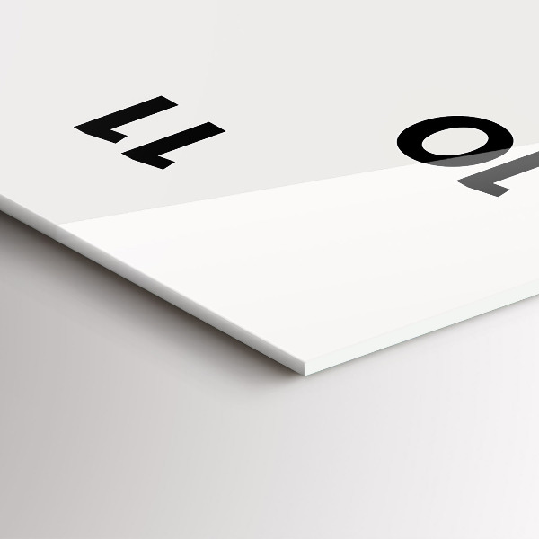 Téglalap alakú üvegóra Holdfázisok és a szem