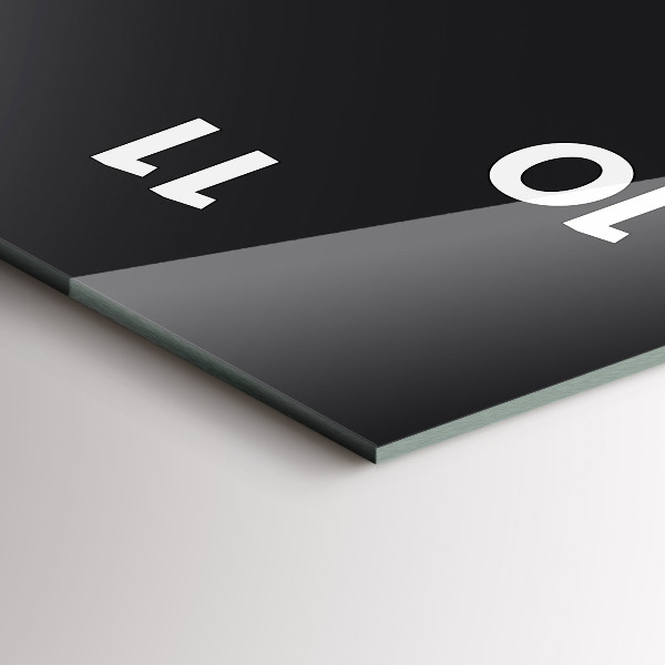 Téglalap alakú üvegóra Holdfázisok és rovarok