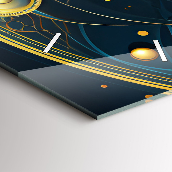 Téglalap alakú üvegóra Horoszkóp óra