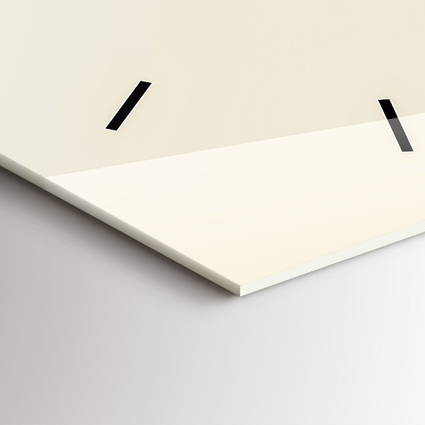 Téglalap alakú üvegóra Absztrakt szarvas