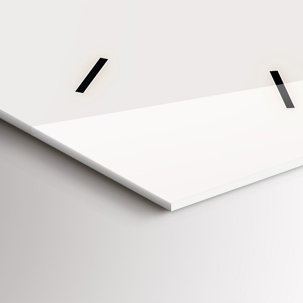 Téglalap alakú üvegóra egy tigris festett portréja