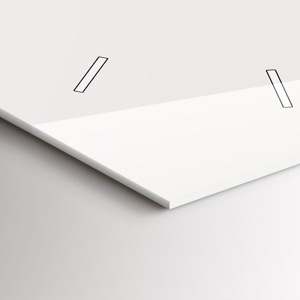 Téglalap alakú üvegóra egy tigris festett portréja