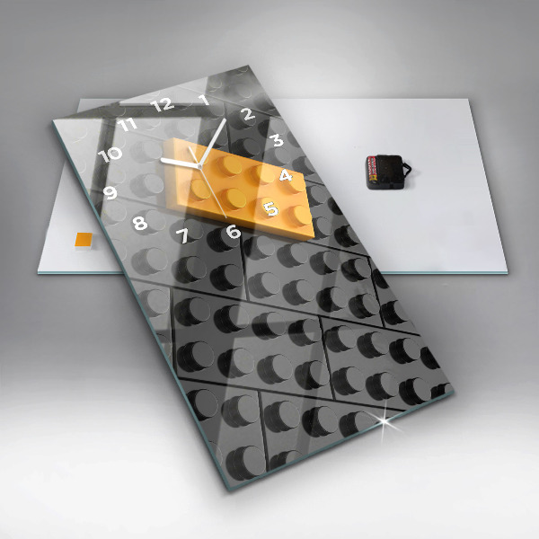 Téglalap alakú üvegóra Játék blokkok