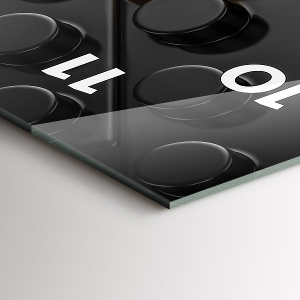 Téglalap alakú üvegóra Játék blokkok