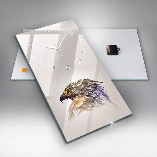 Téglalap alakú üvegóra Ragadozó madara