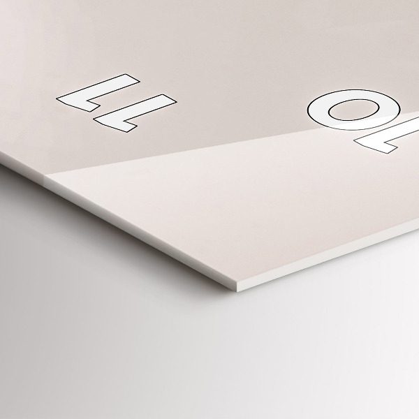 Téglalap alakú üvegóra Ragadozó madara