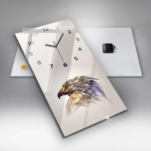 Téglalap alakú üvegóra Ragadozó madara