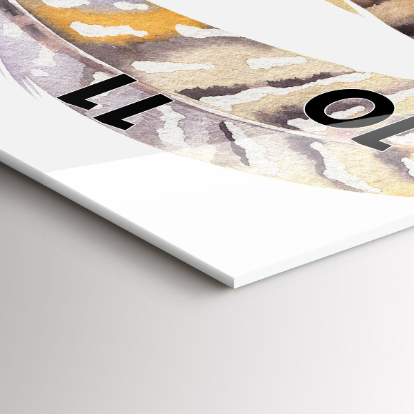 Téglalap alakú üvegóra Retro művészeti illusztráció