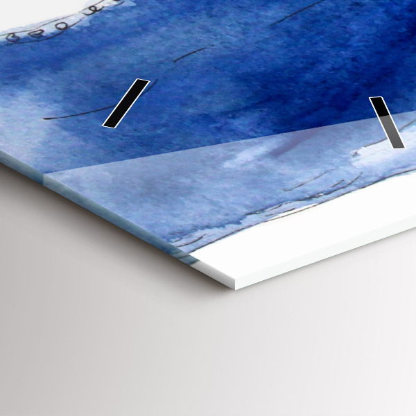 Téglalap alakú üvegóra Női magassarkú