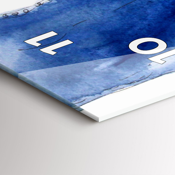 Téglalap alakú üvegóra Női magassarkú