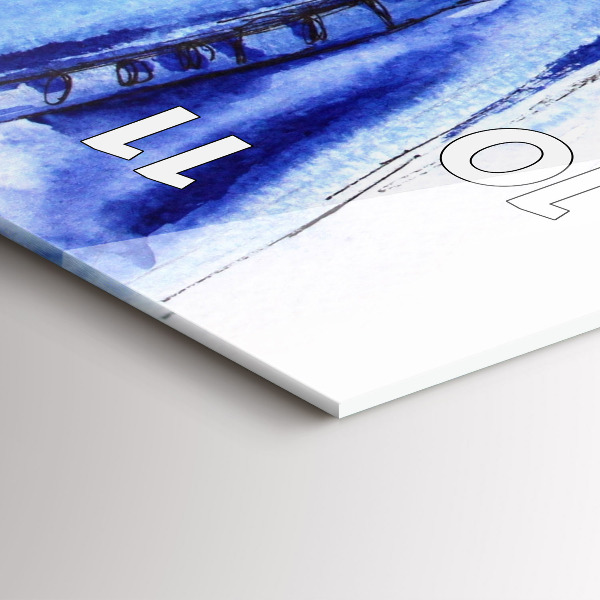 Téglalap alakú üvegóra Női magassarkú