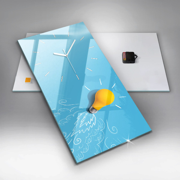 Téglalap alakú üvegóra Izzórajz