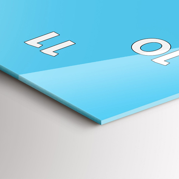 Téglalap alakú üvegóra Izzórajz