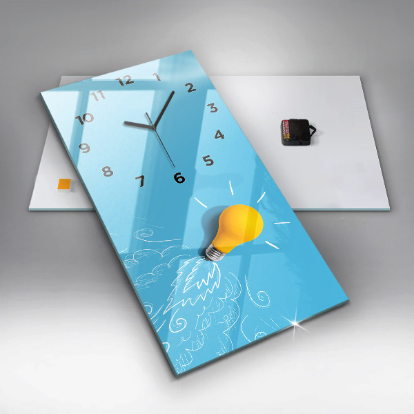 Téglalap alakú üvegóra Izzórajz