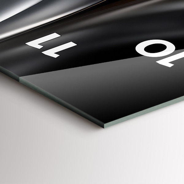 Téglalap alakú üvegóra Absztrakció