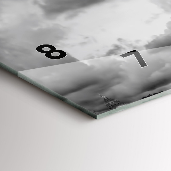 Vízszintes üvegóra Párizsi Effel-torony