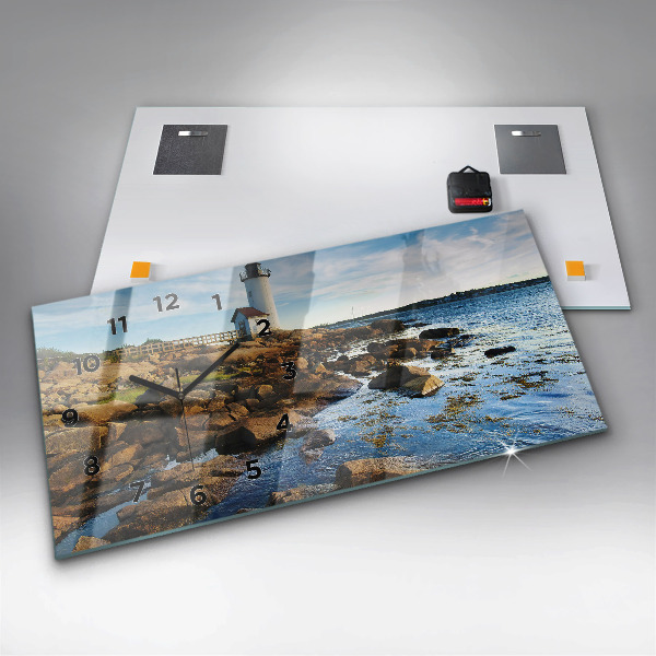 Vízszintes üvegóra Annisquam világítótorony