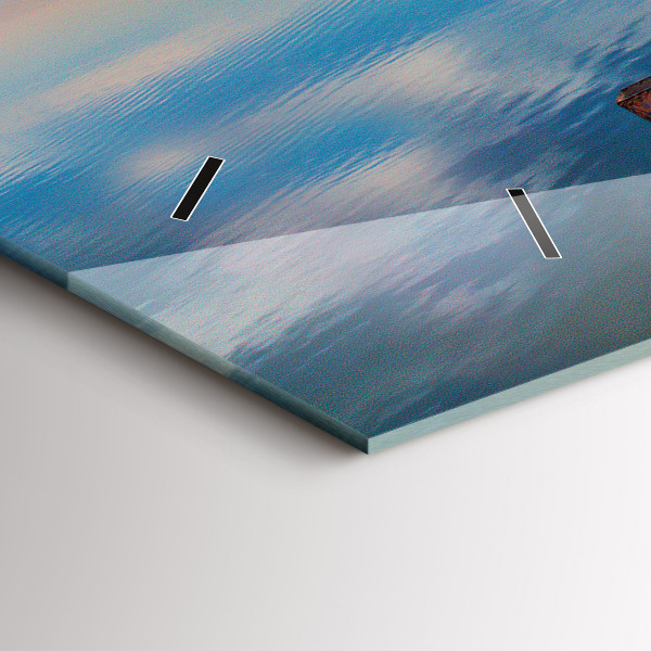 Vízszintes üvegóra Tó mólója