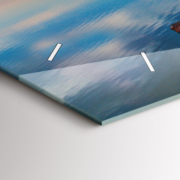 Vízszintes üvegóra Tó mólója